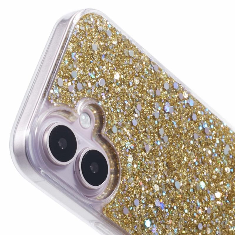 Cover iPhone 16 Glitter