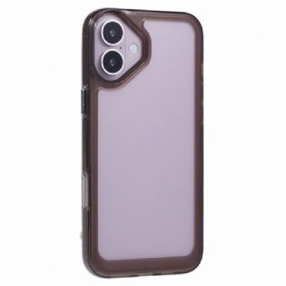 Cover iPhone 16 Hybrid Transparent