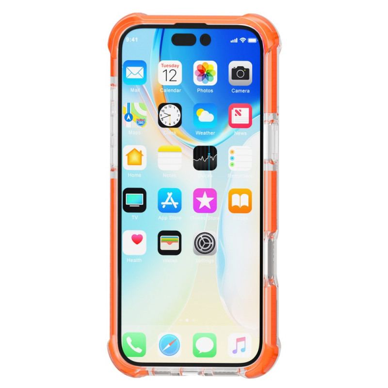 Cover iPhone 16 Telefon Etui Farvede Kanter