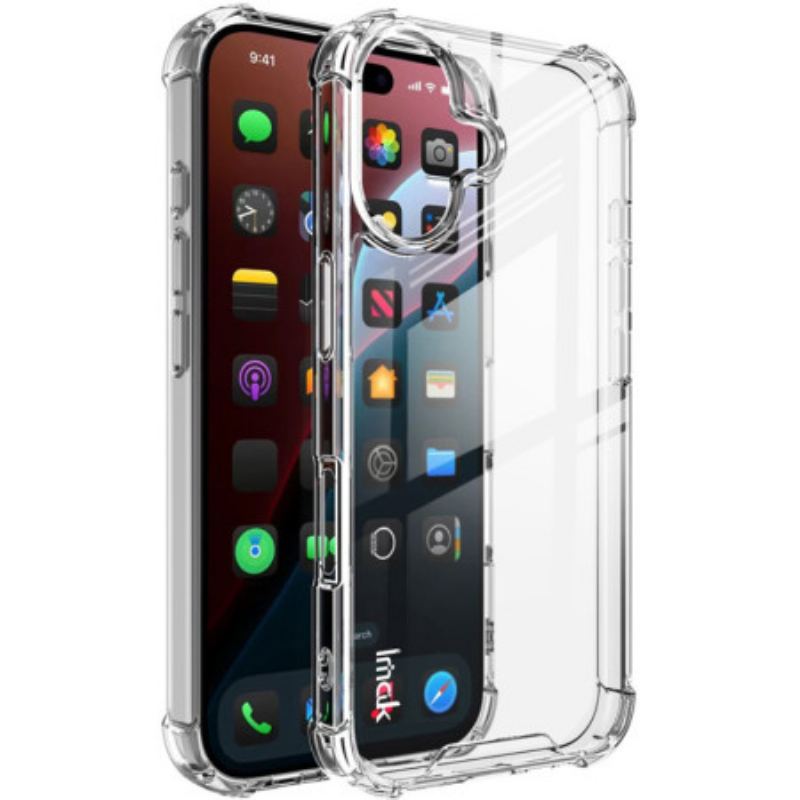 Cover iPhone 16 Telefon Etui Imak Airbag Hjørner