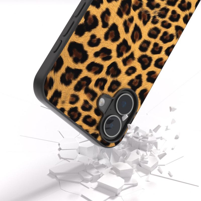 Cover iPhone 16 Telefon Etui Leopardstil