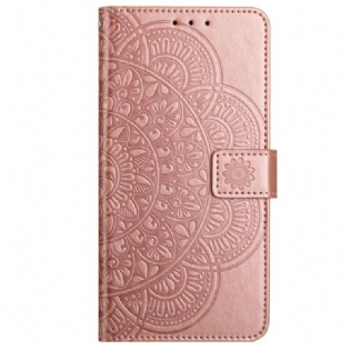 Flip Cover iPhone 16 Mandala Remmønster