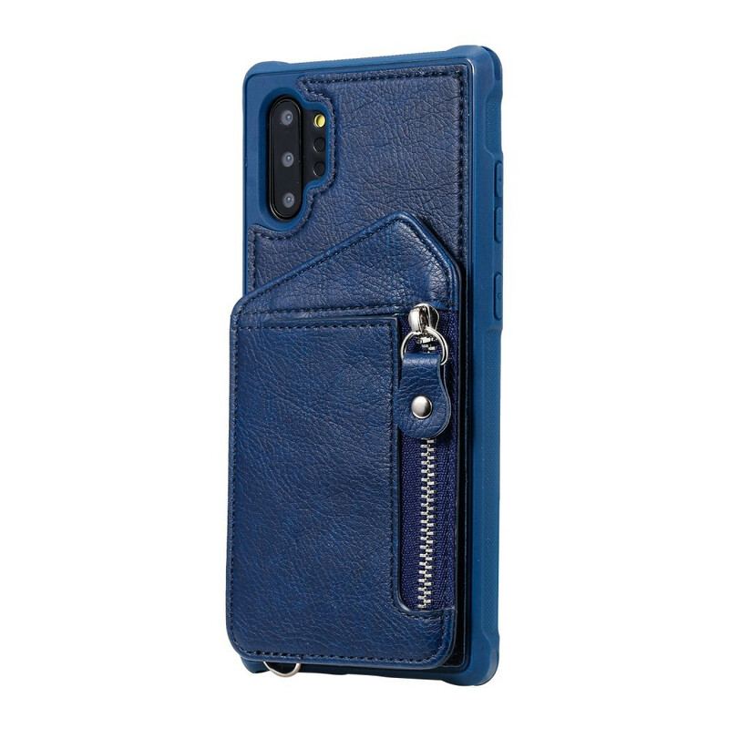 Cover Samsung Galaxy Note 10 Plus Punge Etui Pung Med Lynlås