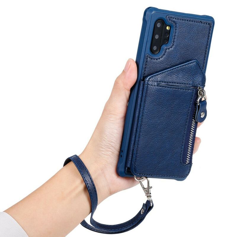 Cover Samsung Galaxy Note 10 Plus Punge Etui Pung Med Lynlås