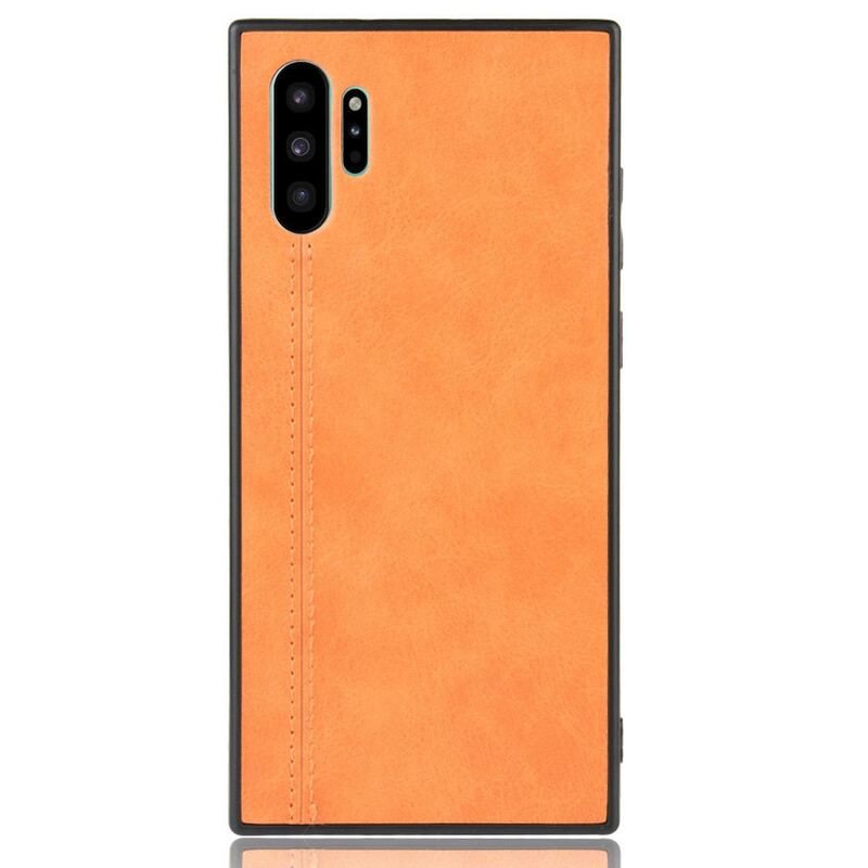 Cover Samsung Galaxy Note 10 Plus Stil Lædersøm