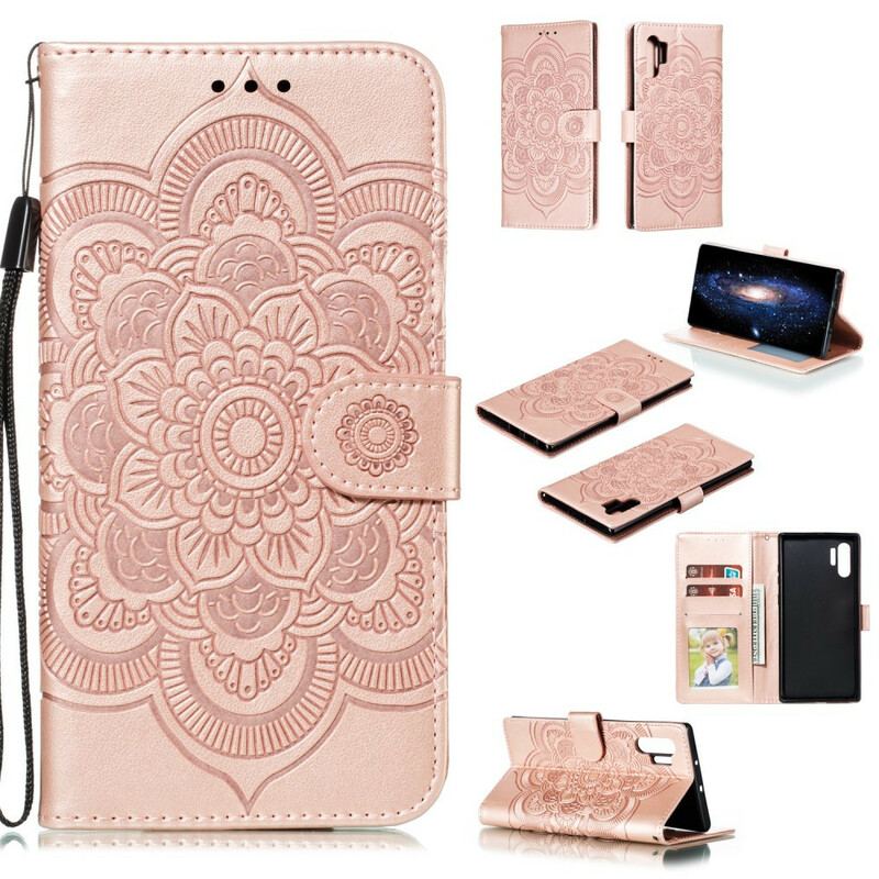 Læder Cover Samsung Galaxy Note 10 Plus Fuld Mandala