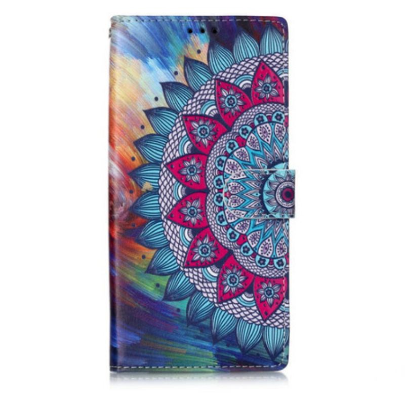 Læder Cover Samsung Galaxy Note 10 Plus Kong Mandala