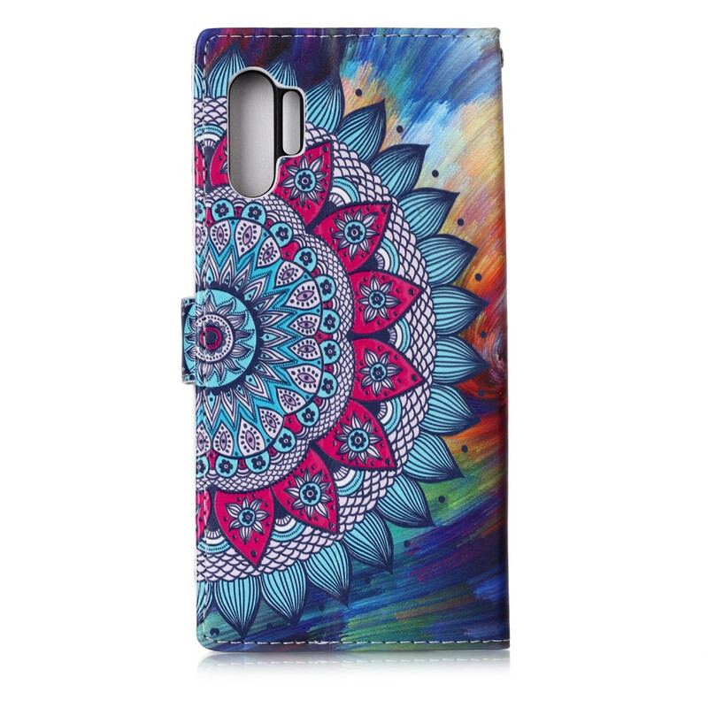 Læder Cover Samsung Galaxy Note 10 Plus Kong Mandala