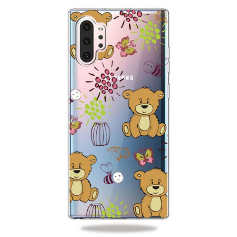 Mobilcover Samsung Galaxy Note 10 Plus Teddy Bears Top