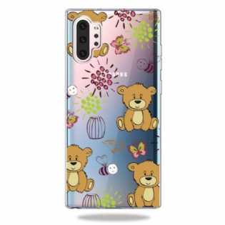 Mobilcover Samsung Galaxy Note 10 Plus Teddy Bears Top