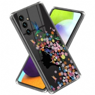 Cover Samsung Galaxy A55 5g Blomsterhoved