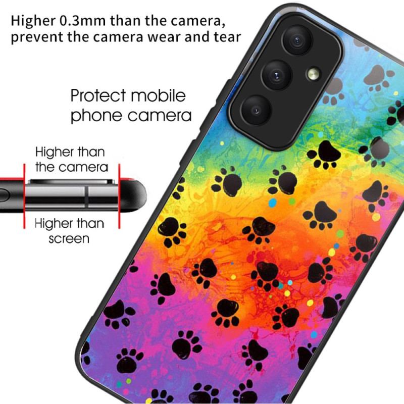 Cover Samsung Galaxy A55 5g Telefon Etui Aftryk Hærdet Glas