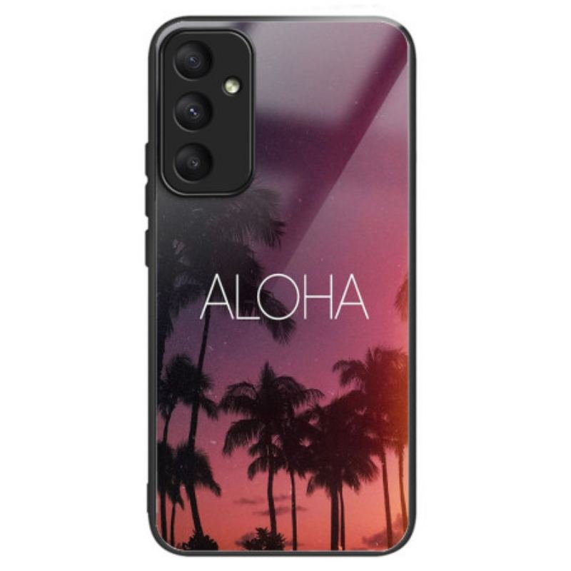 Cover Samsung Galaxy A55 5g Telefon Etui Aloha Hærdet Glas