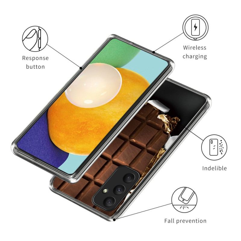 Cover Samsung Galaxy A55 5g Telefon Etui Chokolade