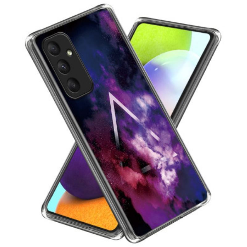 Cover Samsung Galaxy A55 5g Telefon Etui Trekant Og Tåge