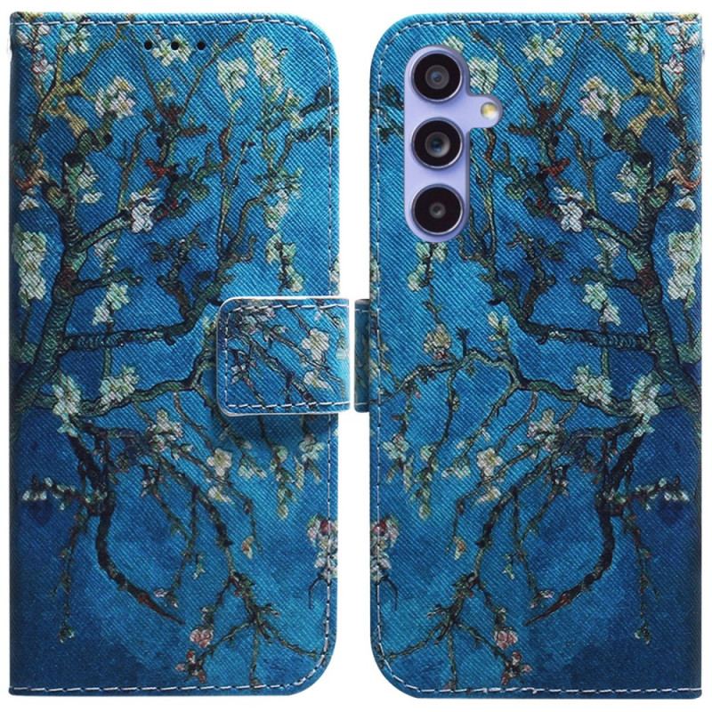 Flip Cover Samsung Galaxy A55 5g Abrikosblomster