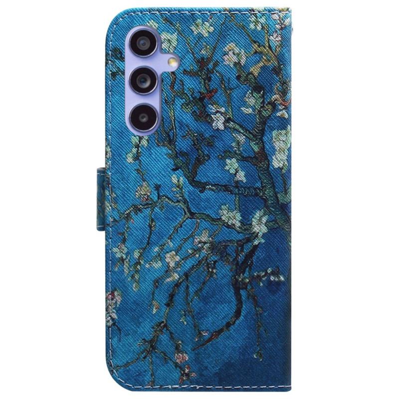 Flip Cover Samsung Galaxy A55 5g Abrikosblomster