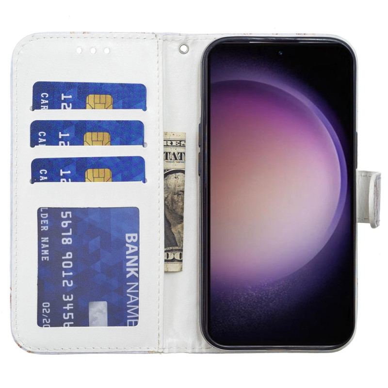 Flip Cover Samsung Galaxy A55 5g Akvarel Drømmefanger