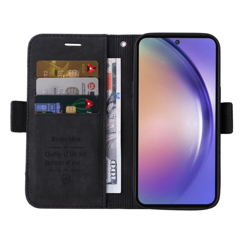 Flip Cover Samsung Galaxy A55 5g Betopnice Kortholder