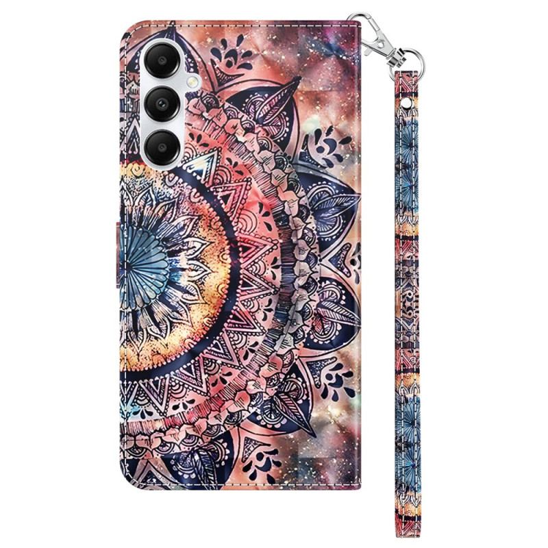 Flip Cover Samsung Galaxy A55 5g Farve Mandala Med Rem