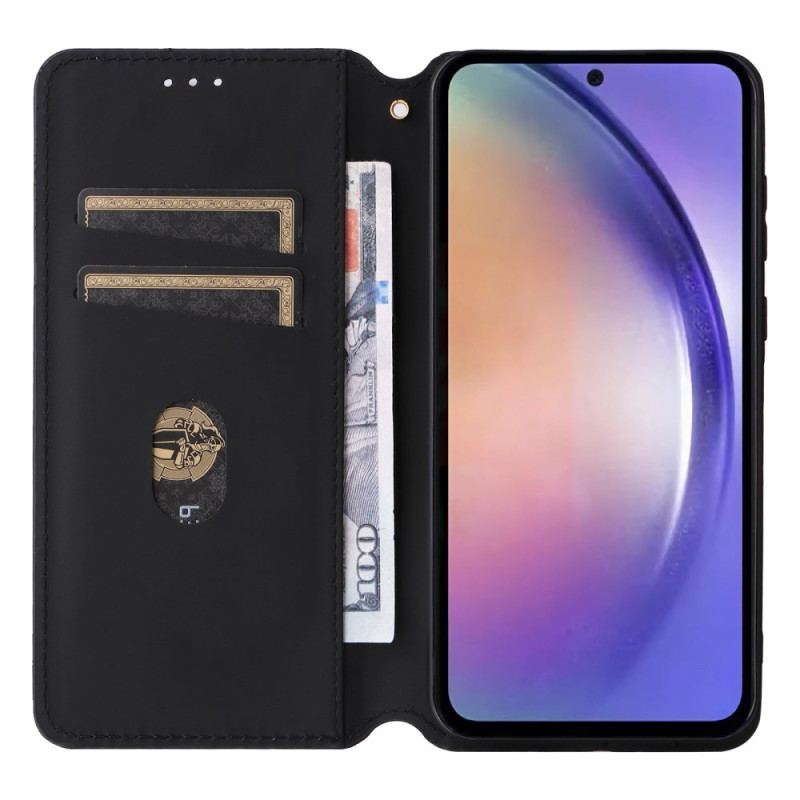 Flip Cover Til Samsung Galaxy A55 5g 3d Diamanter