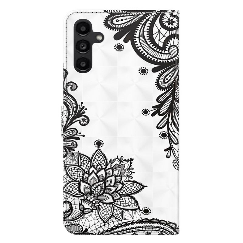 Læder Cover Samsung Galaxy A55 5g Blonderrem