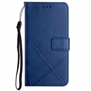 Læder Cover Samsung Galaxy A55 5g Telefon Etui Liner Med Rem