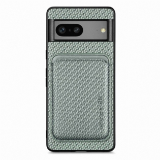 Cover Google Pixel 7 Carbon Fiber Aftagelig Kortholder