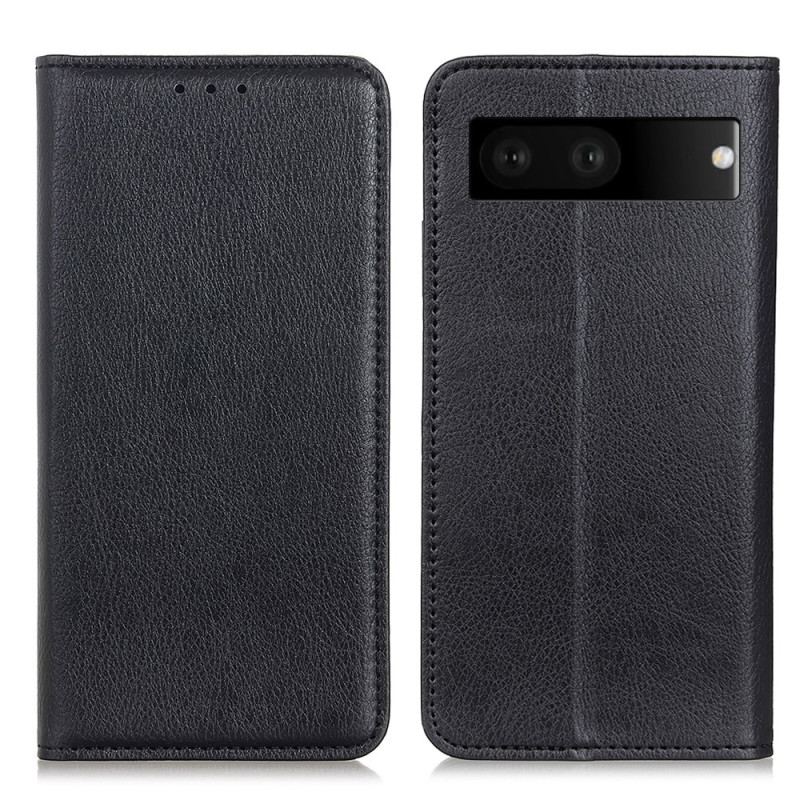 Cover Google Pixel 7 Flip Cover Litchi Split Læder