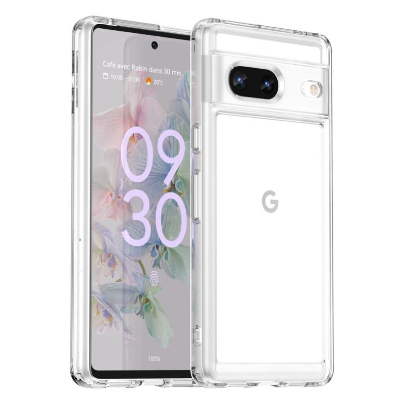 Cover Google Pixel 7 Gennemsigtig Hybrid