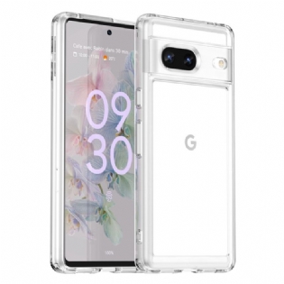 Cover Google Pixel 7 Gennemsigtig Hybrid