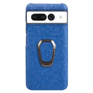 Cover Google Pixel 7 Honeycomb Med Ring-støtte