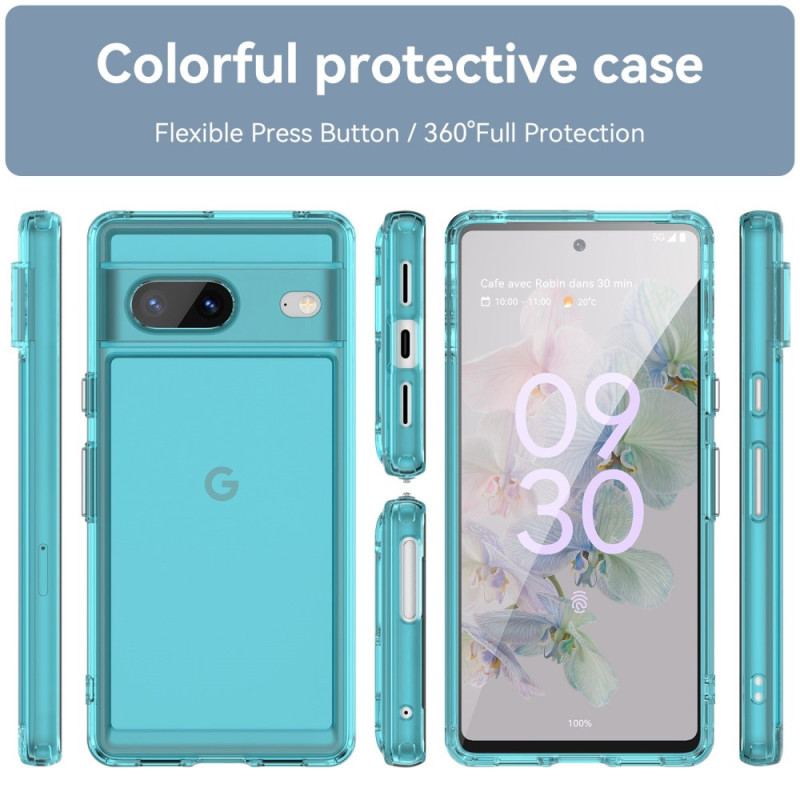 Cover Google Pixel 7 Transparent Candy Series