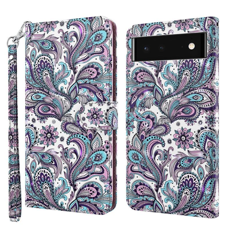 Flip Cover Google Pixel 7 Paisley