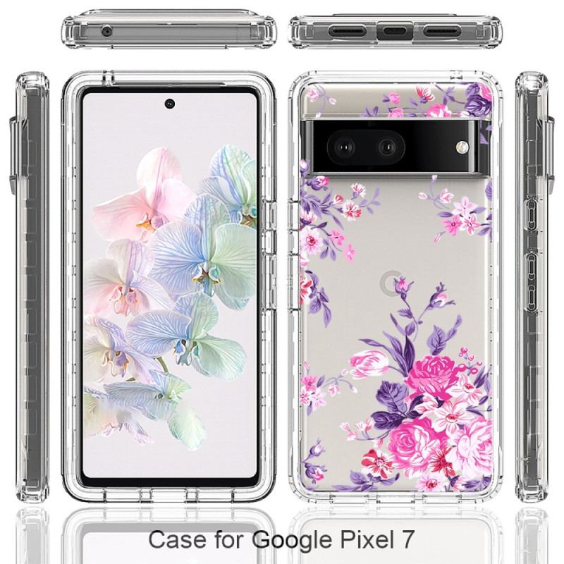 Mobilcover Google Pixel 7 Sømløse Blomster