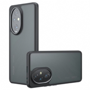 Cover Honor 200 Pro Telefon Etui Gennemsigtig Sort