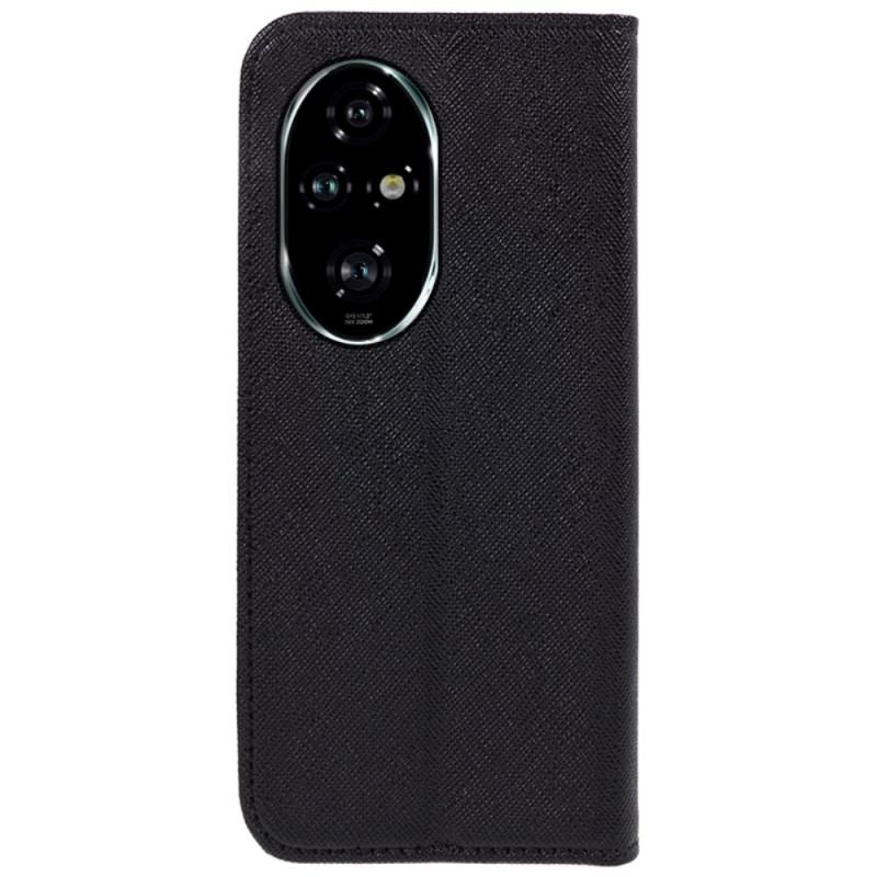 Flip Cover Til Honor 200 Pro Korstekstur