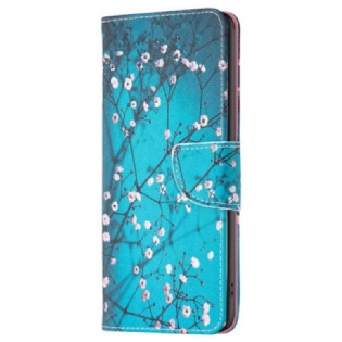 Læder Cover Honor 200 Pro Telefon Etui Blommeblomster