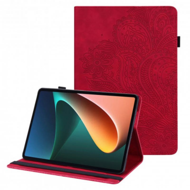 Etui Xiaomi Pad 5 Stiliseret Blomst