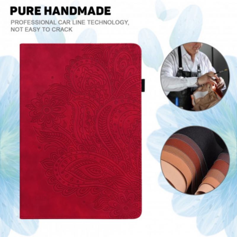 Etui Xiaomi Pad 5 Stiliseret Blomst