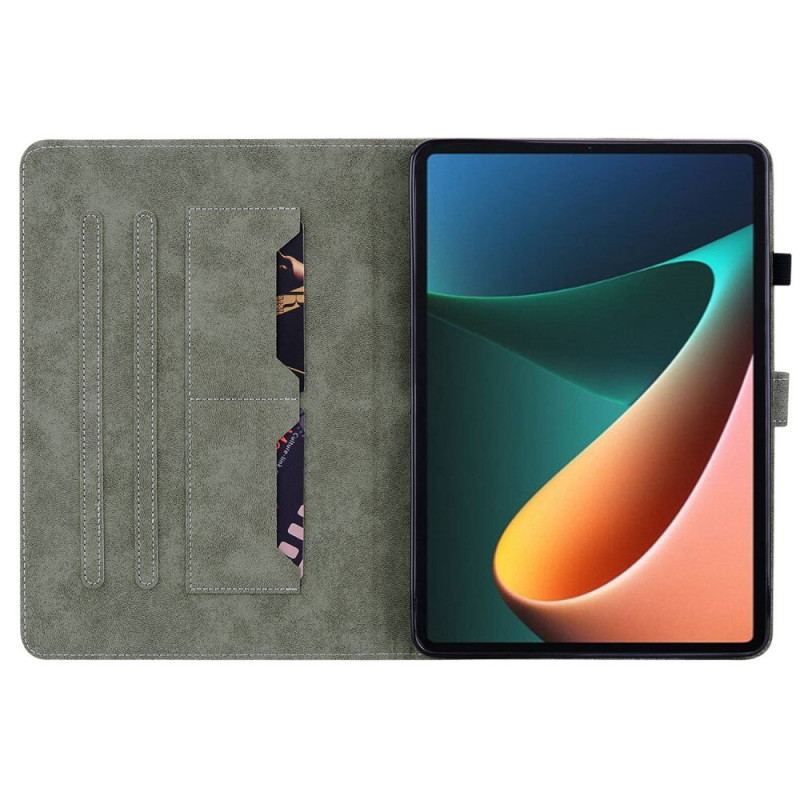 Flip Cover Xiaomi Pad 5 Blødt Kunstlæder