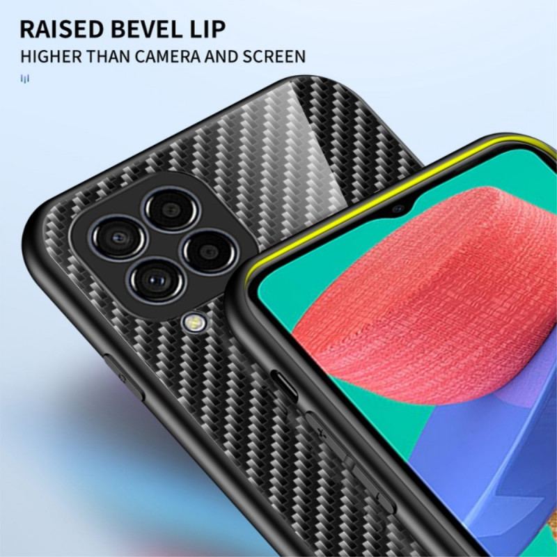 Cover Samsung Galaxy M33 5G Kulfiber Hærdet Glas