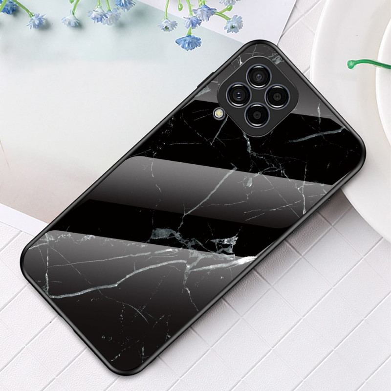 Cover Samsung Galaxy M33 5G Marmor Hærdet Glas