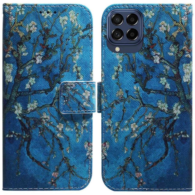 Flip Cover Samsung Galaxy M33 5G Blomstrende Grene