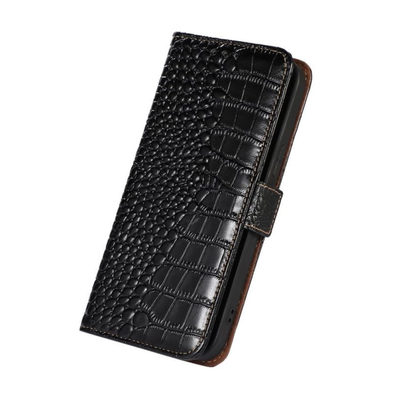 Flip Cover Samsung Galaxy M33 5G Crocodile Style Rfid