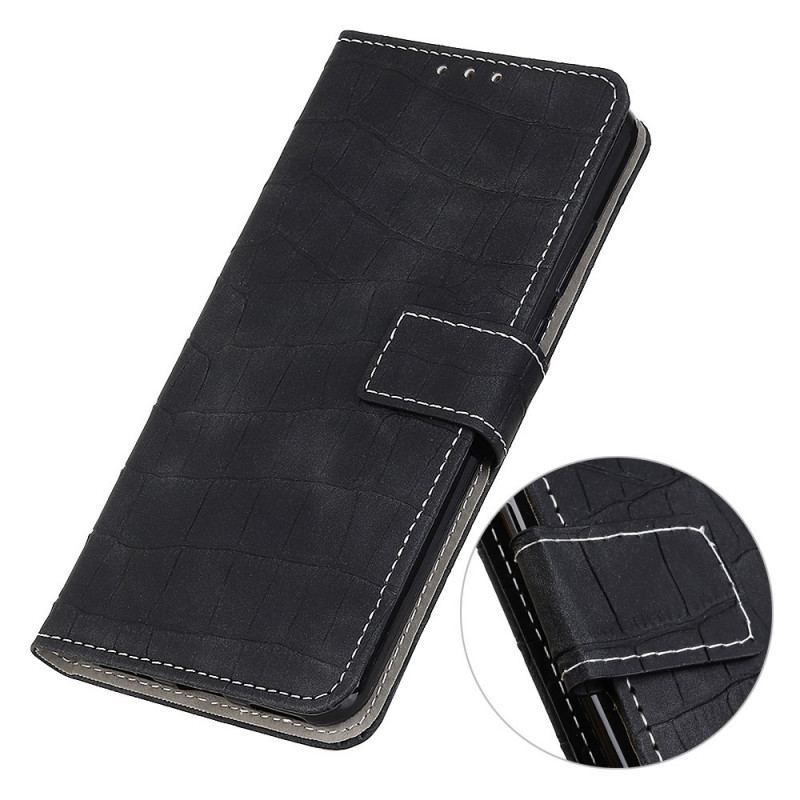 Flip Cover Samsung Galaxy M33 5G Krokodillehudseffekt