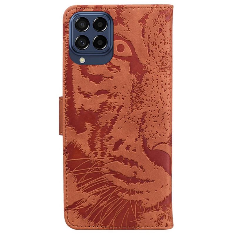 Flip Cover Samsung Galaxy M33 5G Tiger Print