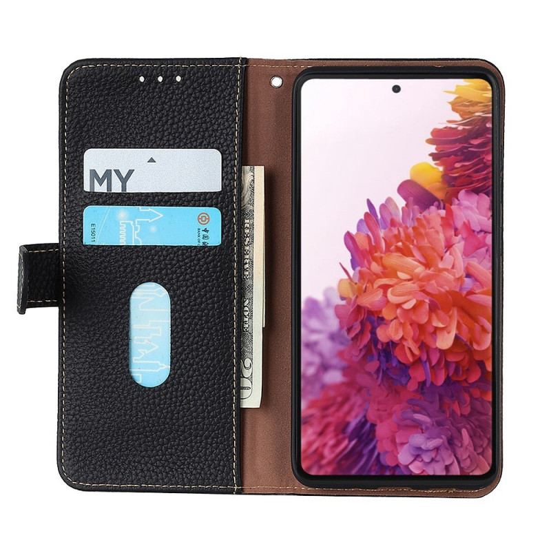 Læder Cover Samsung Galaxy M33 5G Khazneh Litchi Læder