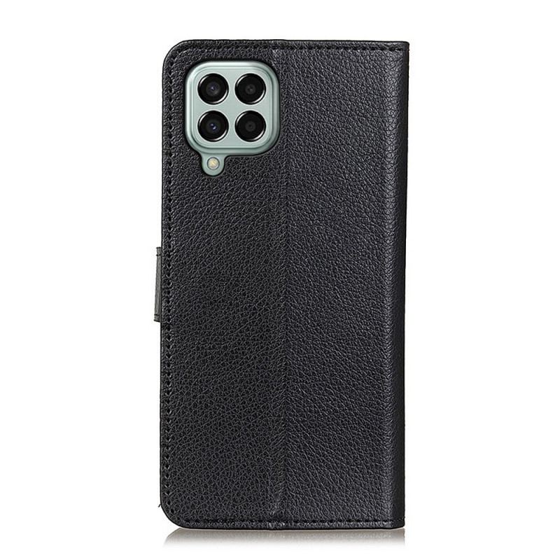 Læder Cover Samsung Galaxy M33 5G Traditionelt Imiteret Læder