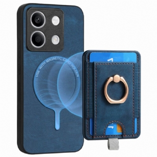 Cover Xiaomi Redmi Note 13 5g Aftagelig Kortholder Og Ring